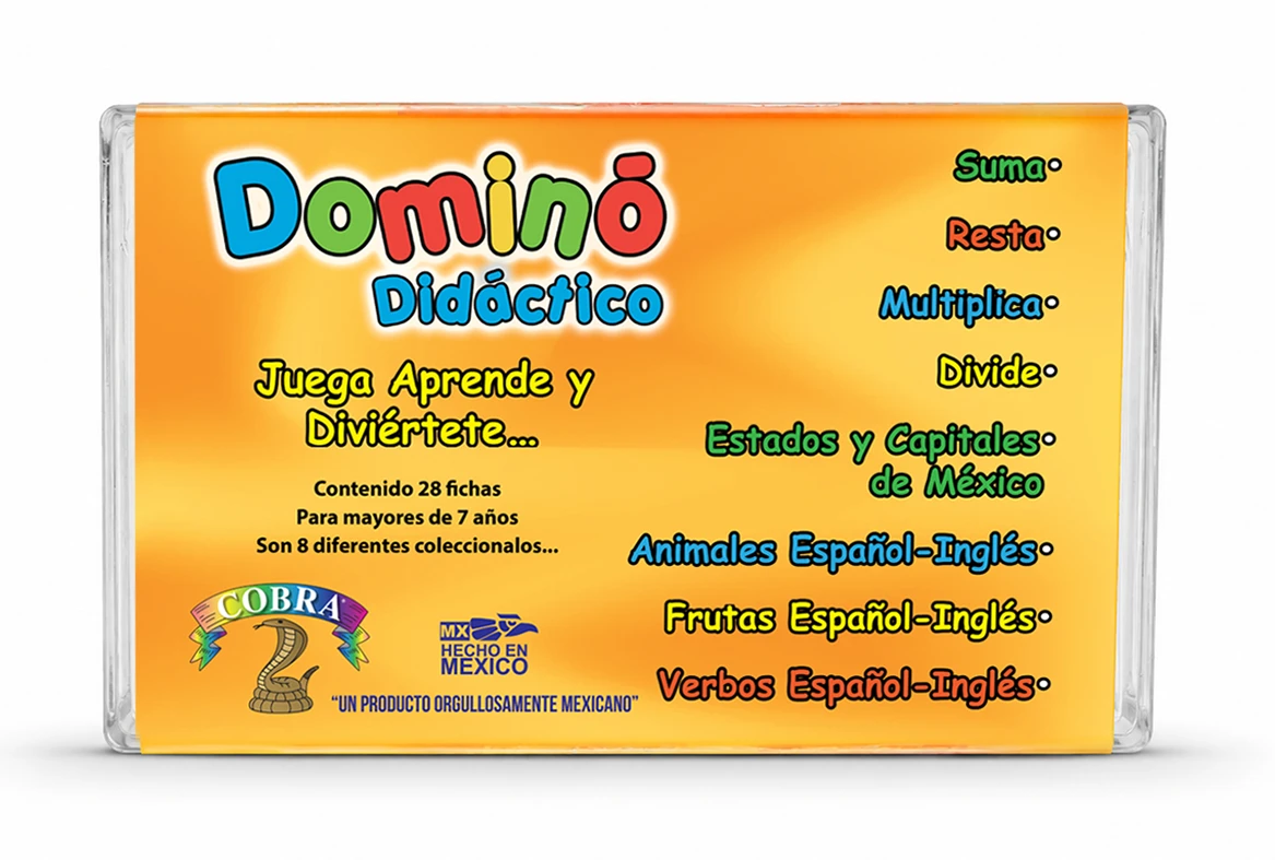 Dominó Cobra didáctico